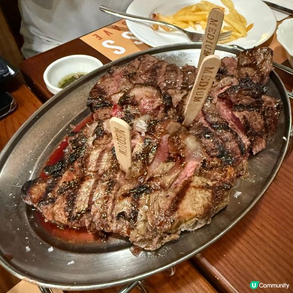 中環晚市$148食西冷牛排🥩