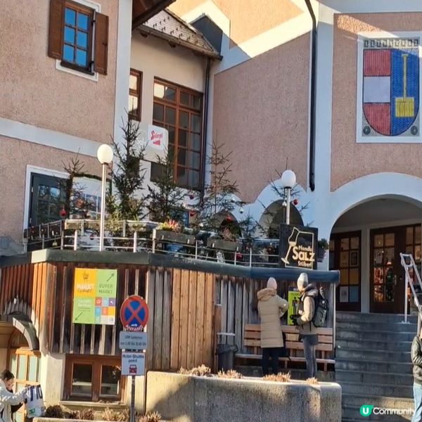 歐洲聖誕🇨🇦哈爾施塔特雪景太美！😍