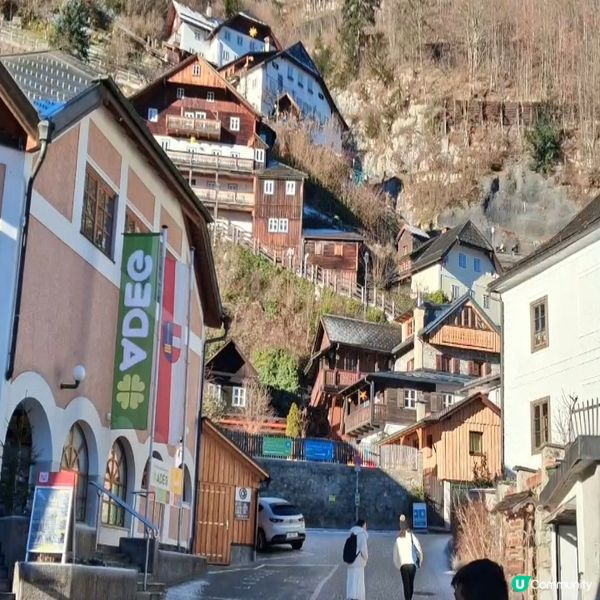 歐洲聖誕🇨🇦哈爾施塔特雪景太美！😍