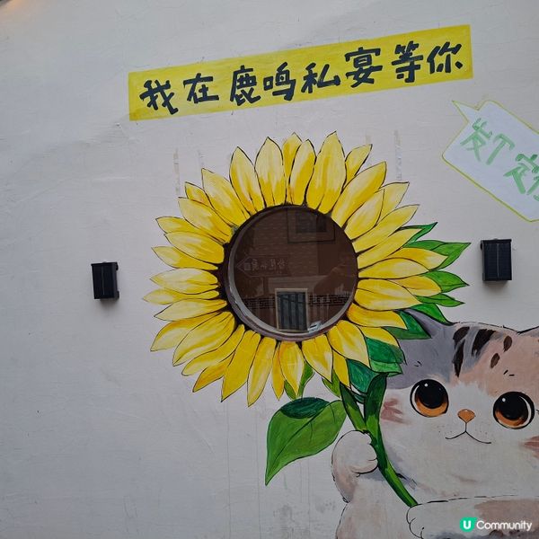 ✨深圳龍華區打卡好去處🥳參觀鰲湖藝術村🥰欣賞美麗壁畫💕