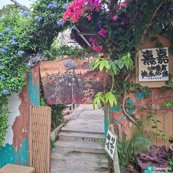 ✨深圳龍華區打卡好去處🥳參觀鰲湖藝術村🥰欣賞美麗壁畫💕