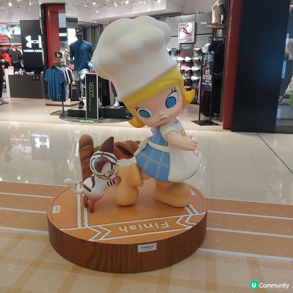 奧海城．MOLLY麵包運動會 