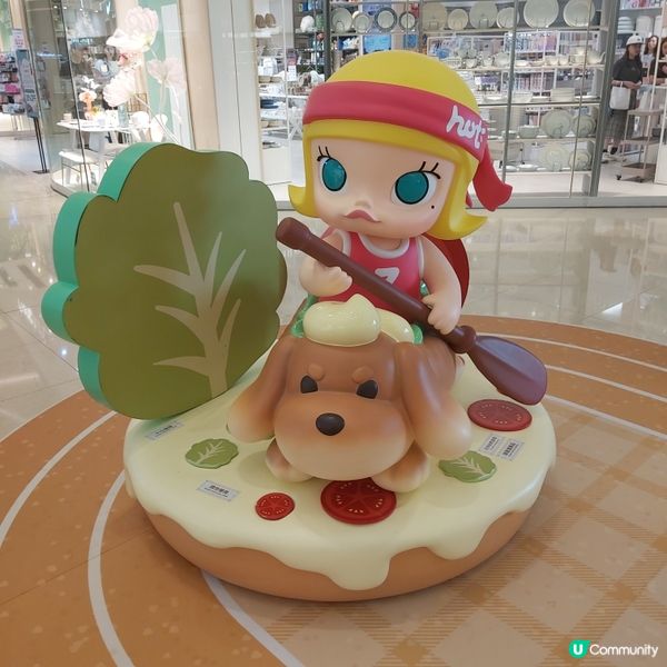 奧海城．MOLLY麵包運動會 