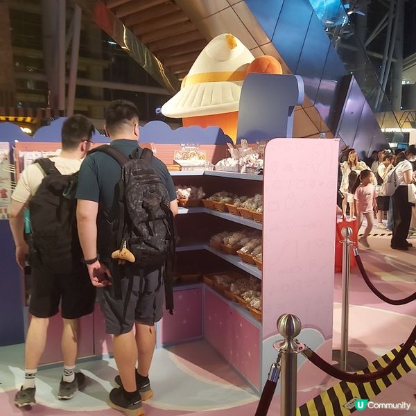 人山人海萬人齊撐💓🐻 鬆弛熊@朗豪坊