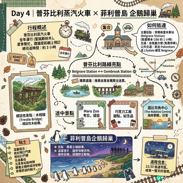 墨爾本聖誕假期行程分享｜5日經典玩法