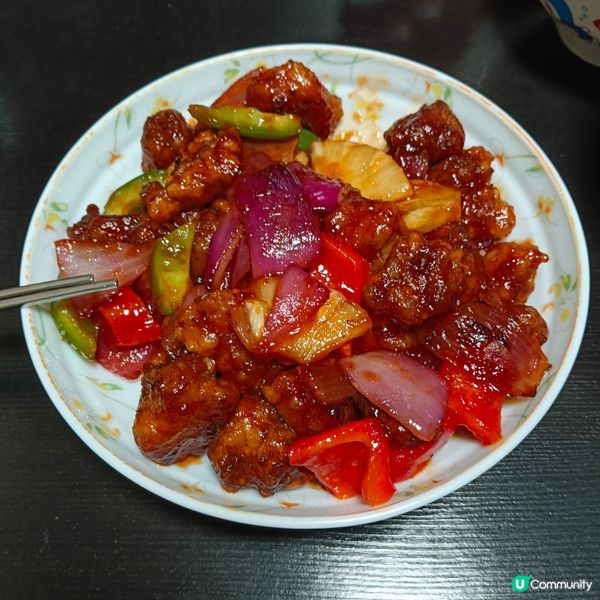 沒有糖醋的咕嚕肉