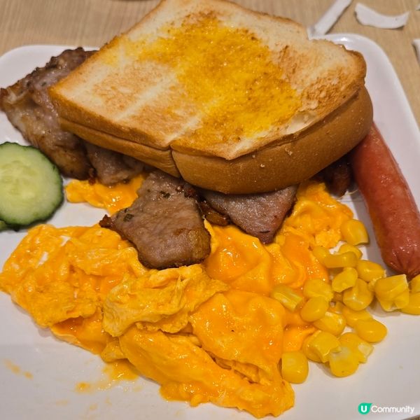 台灣麵早餐so good