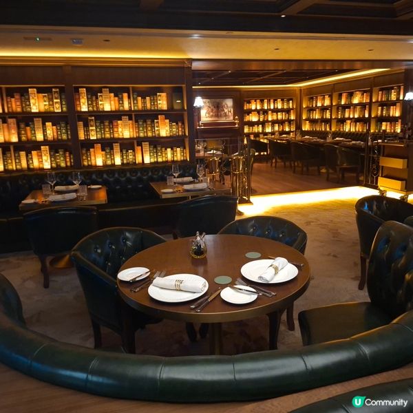 ✨銅鑼灣高質高人氣西餐廳Bochord💕靚海景復古圖書館