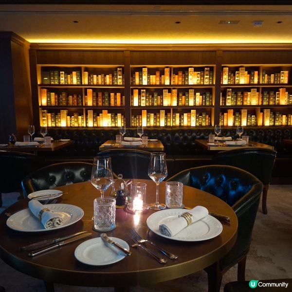 ✨銅鑼灣高質高人氣西餐廳Bochord💕靚海景復古圖書館