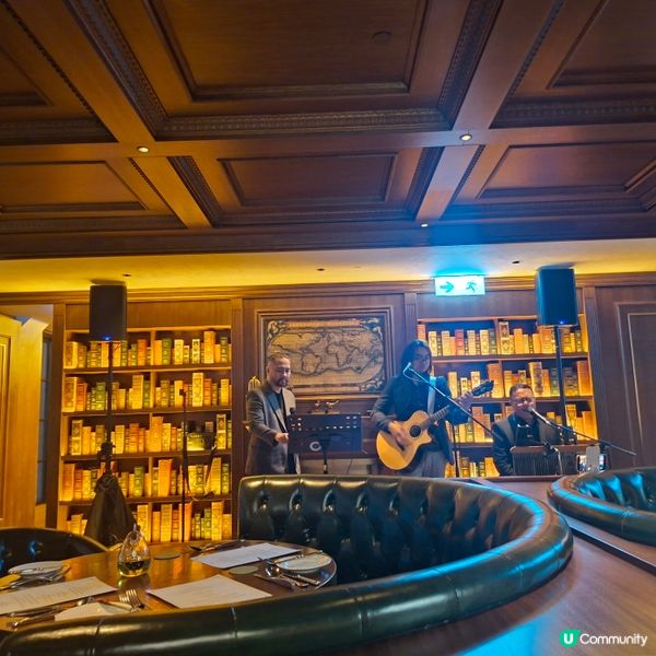 ✨銅鑼灣高質高人氣西餐廳Bochord💕靚海景復古圖書館