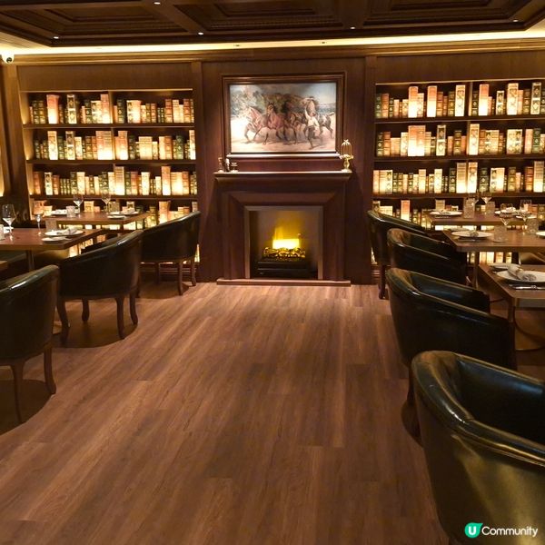 ✨銅鑼灣高質高人氣西餐廳Bochord💕靚海景復古圖書館