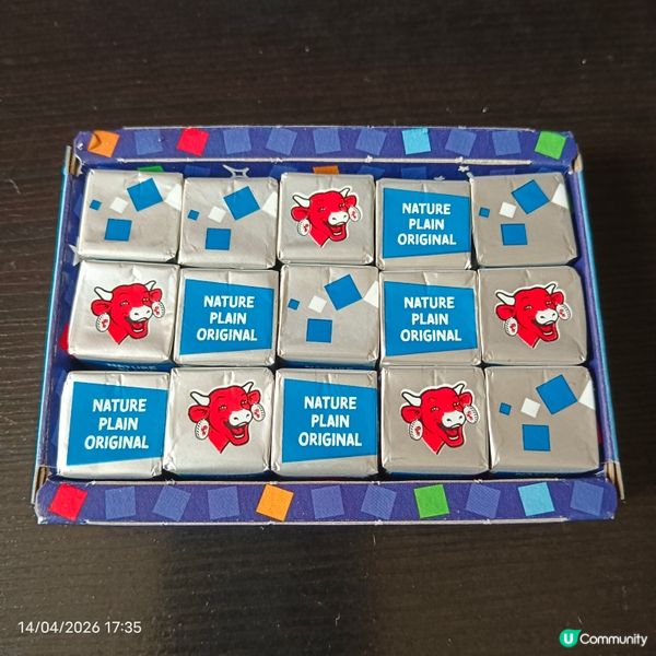 笑牛牌Belcube芝士粒（藍色原味）