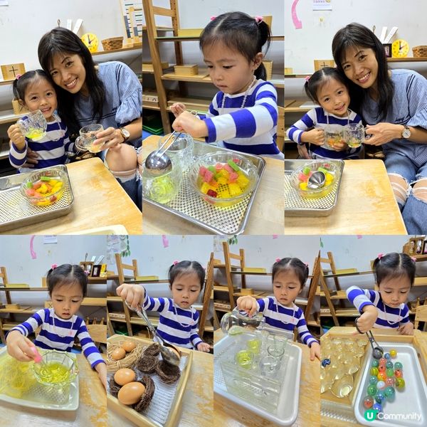 蒙特梭利課室體驗活動 🔍🐢💡🧽