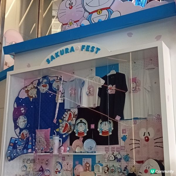 100%多啦A夢櫻花節🌸掃貨必去！🛍️