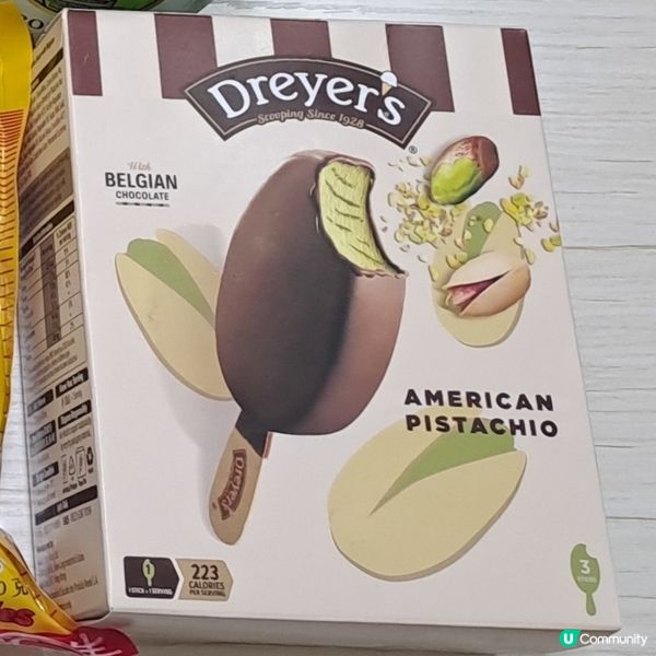 開心果控至抵吃😋Dreyer’s開心果雪糕批🧆🍦