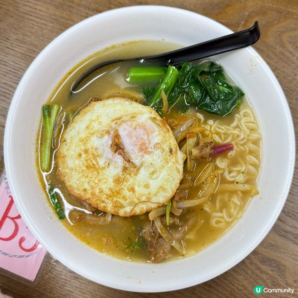 ｢沙嗲牛肉蛋麵好好食🥹｣