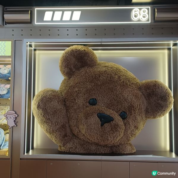 嘩！九龍灣有超大毛毛熊公仔！🧸🐻✨