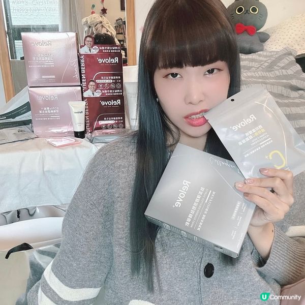 肽澎彈擊退歲月痕跡！💯RELOVE