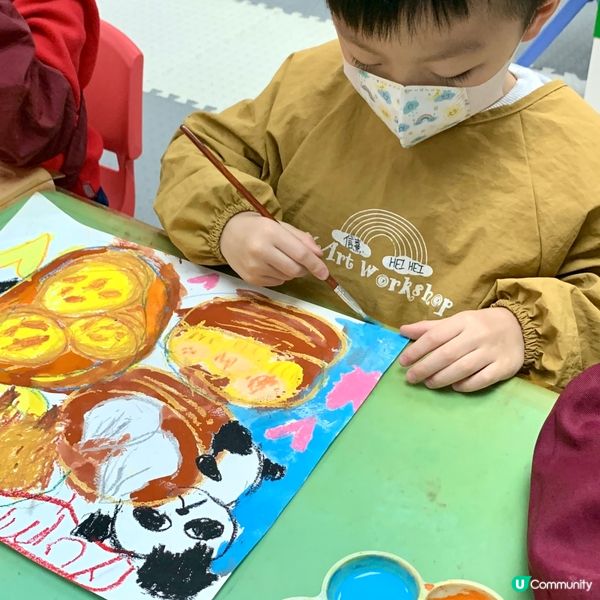 嘩！熹熹繪畫成長記🎨