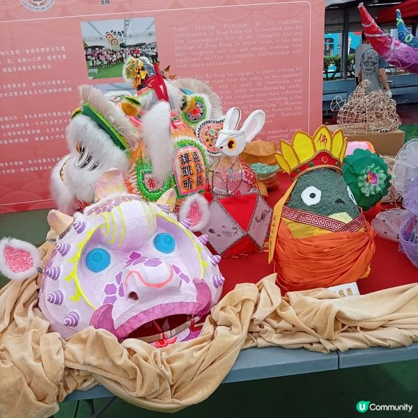 譚公誕🎉栩栩如生紮作展覽
