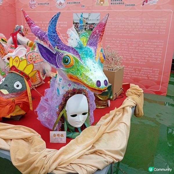 譚公誕🎉栩栩如生紮作展覽
