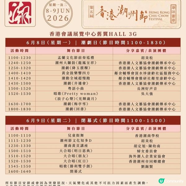 香港潮州節今日登場
