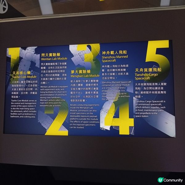 首位港人飛太空！🚀 中國載人航天之旅展覽
