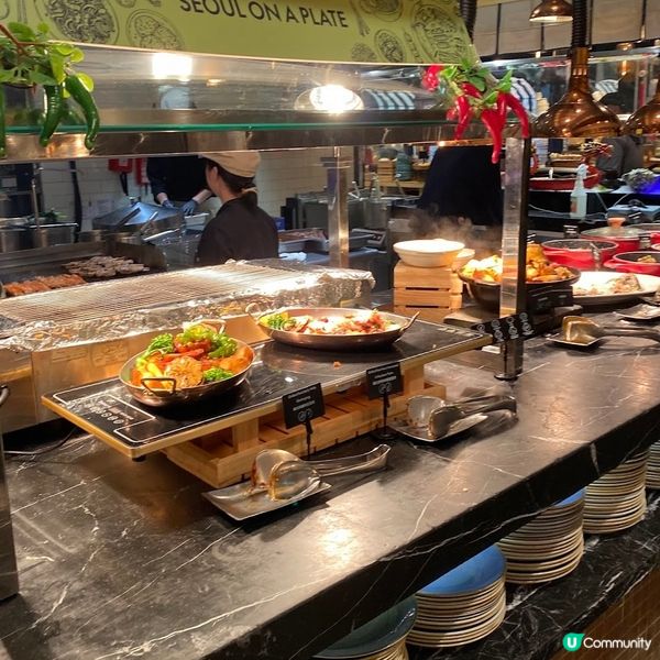 韓式主題自助餐🇰🇷💖靚景高質👍🏻香港W酒店自助餐😋KITCHEN