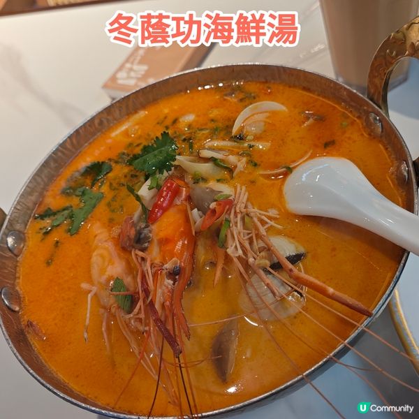 深圳-東門抵食泰菜套餐 ¥159 冬蔭功+豬頸肉+通菜+特飲
