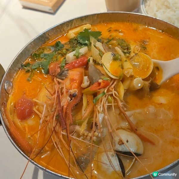 深圳-東門抵食泰菜套餐 ¥159 冬蔭功+豬頸肉+通菜+特飲