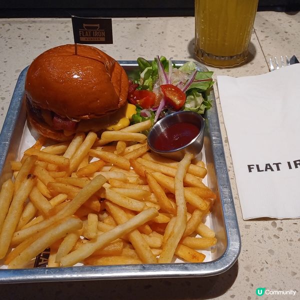 Flat Iron Burger @ Wan Chai