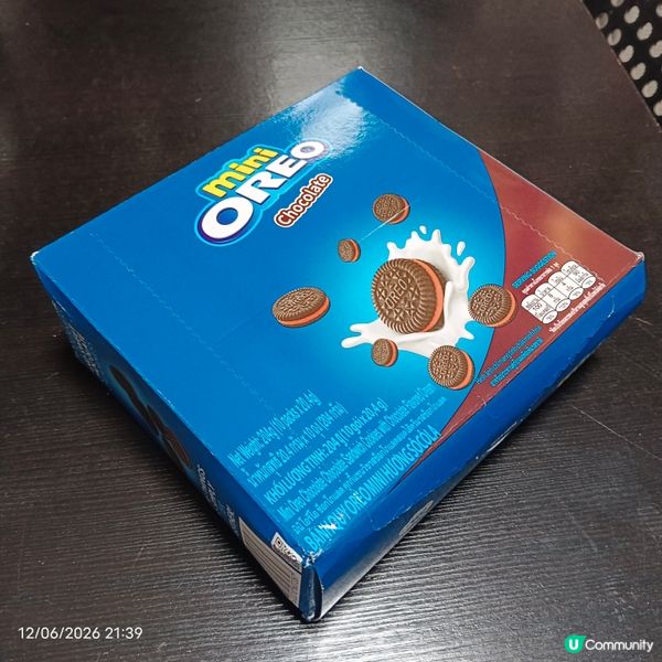 Mini Oreo (係朱古力味嘅餡呀）