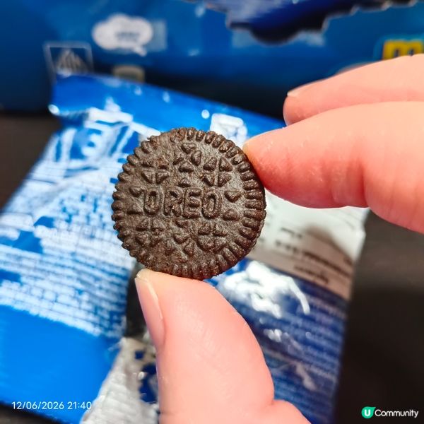 Mini Oreo (係朱古力味嘅餡呀）