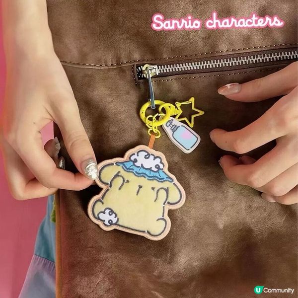 SANRIO刺繡鎖匙扣掛飾物】光！