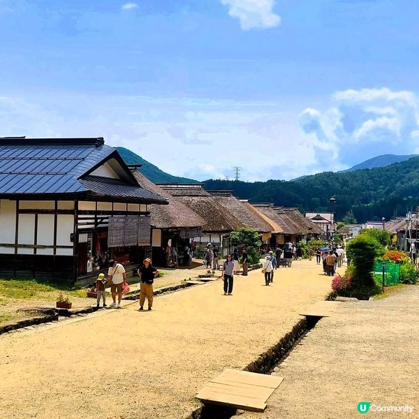 江戶時代建築風情📍大內宿！秒返昭和日本！🇯🇵✨