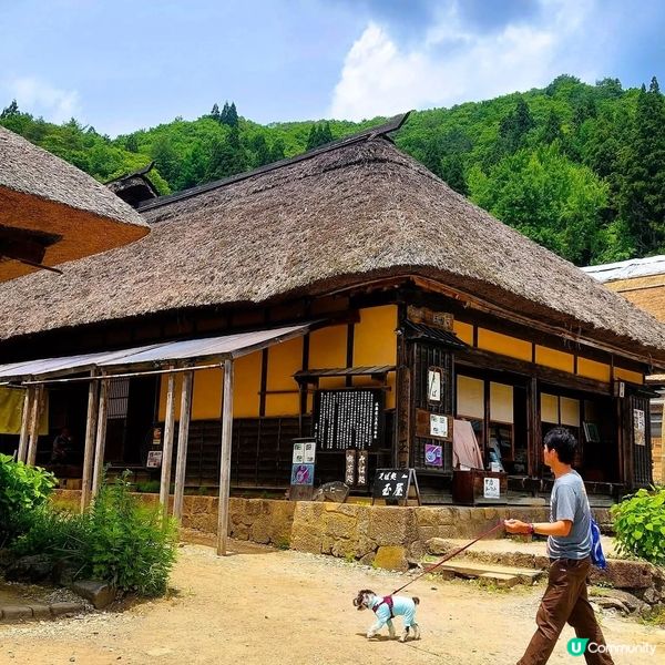 江戶時代建築風情📍大內宿！秒返昭和日本！🇯🇵✨