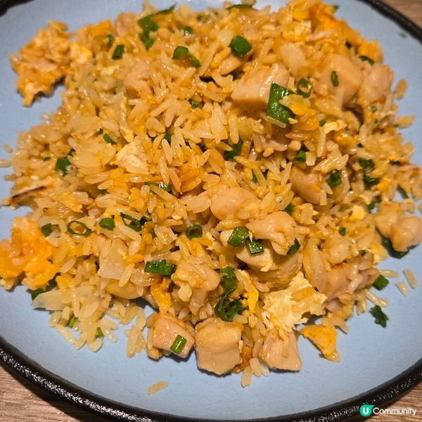 香港桃園😋😋鹹魚雞粒炒飯