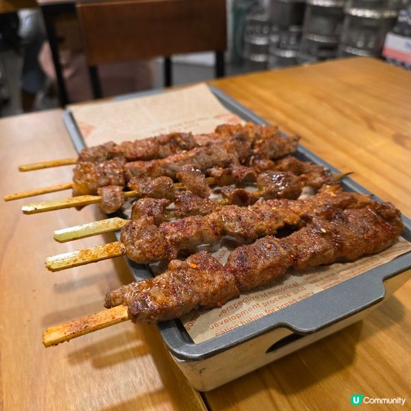 旺角串燒陣🍻啖啖肉！