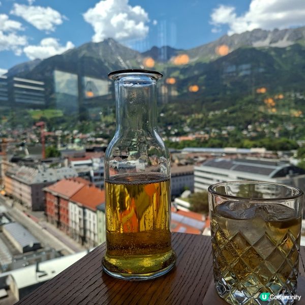奧地利旅遊好去處💯Adlers Roof Top Bar