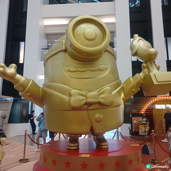 迷你兵團登陸銅鑼灣時代廣場！🎬🎥🎞️📽️