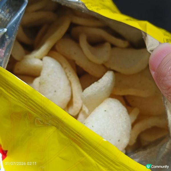 明輝蝦片（蒜香牛油味）