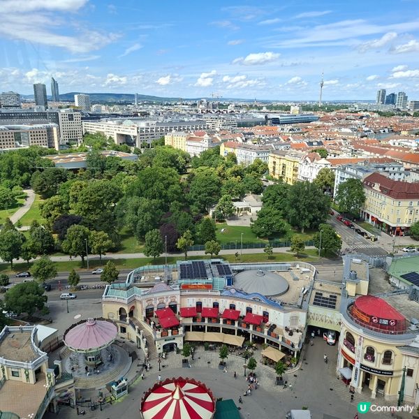 Wiener Riesenrad歷史悠久摩天輪遊覧體驗分享