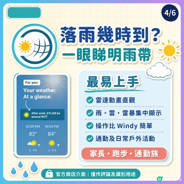 5 款熱門天氣 App 邊款最適合香港人？