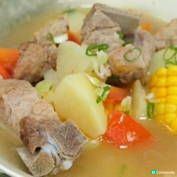 蕃茄粟米排骨湯

