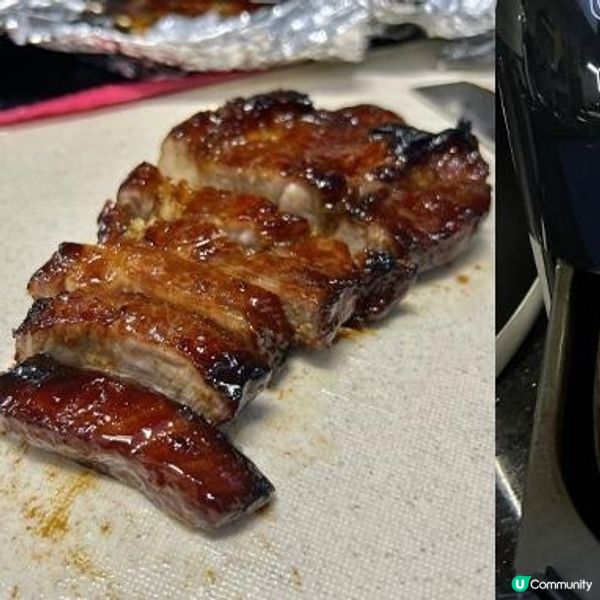 氣炸鍋製蜜汁叉燒

