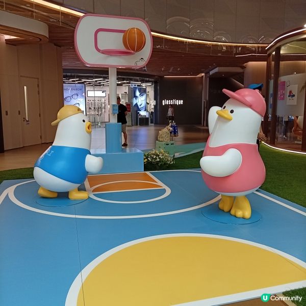 躺平鴨躺平東薈城！，盡情放空🏖️☕️🏀