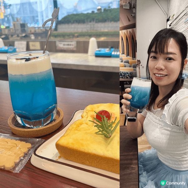 拍攝地點全是台灣，第一張甜品是在芋芋甜點舖，點了開心果芋泥麻...