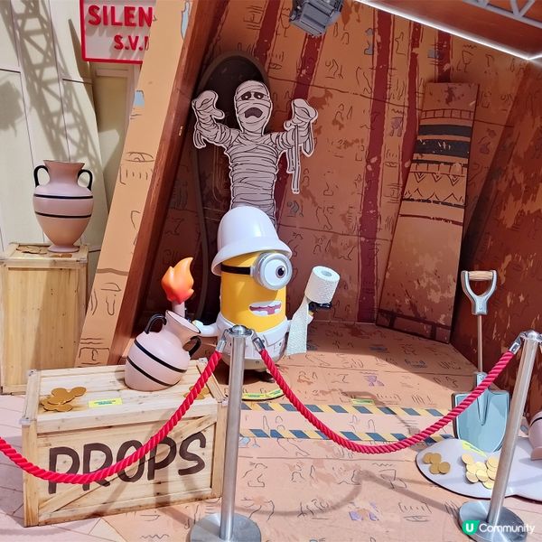 Minions電影主題展覽，史上最多打卡位！