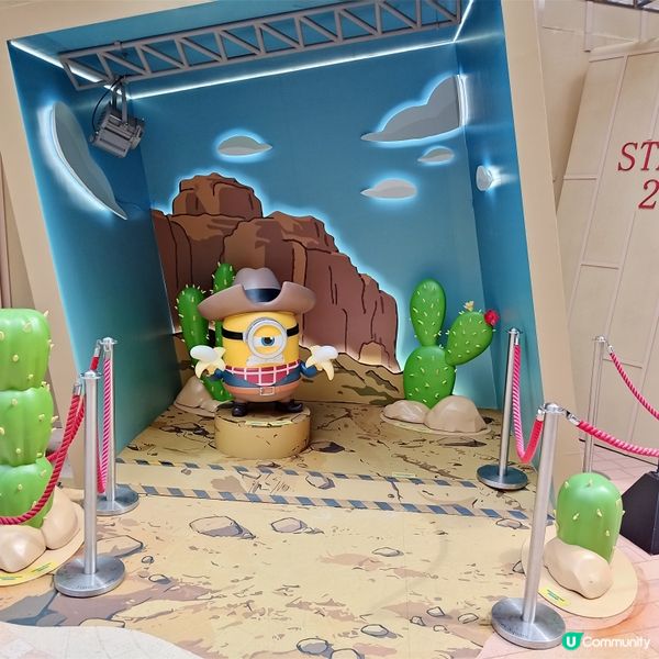 Minions電影主題展覽，史上最多打卡位！