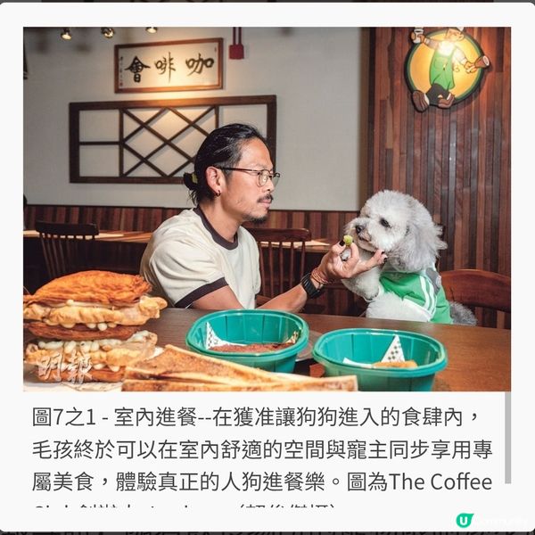 寵物餐廳圍桌進餐 與狗狗齊「鋸扒」